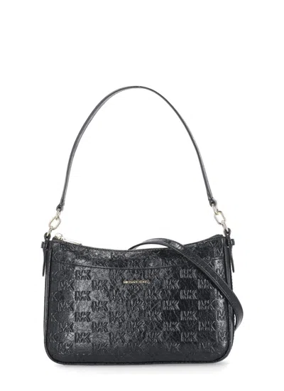 Michael Michael Kors Jet Set Bag In Black