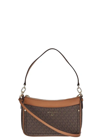 Michael Michael Kors Jet Set Bag In Brown