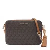 Michael Michael Kors Jet Set Camera Bag In Brown