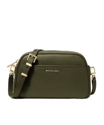 Michael Michael Kors Jet Set Camera Shoulder Bag In Ivy