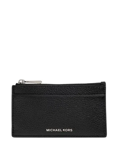 Michael Michael Kors Jet Set Card Case In Black