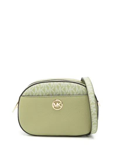Michael Michael Kors Jet Set Crossbody Bag In Green