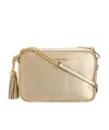Michael Michael Kors Jet Set Crossbody Bag In Nude