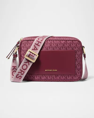 Michael Michael Kors Jet Set Large Monogram Crossbody Bag