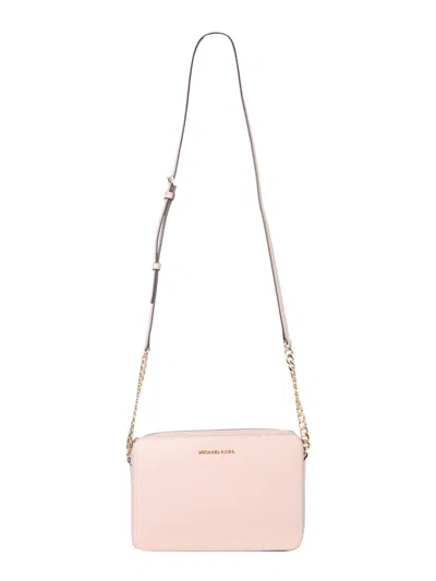 Michael Michael Kors Jet Set Large Shoulder Bag In Rosa