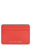 Michael Michael Kors Jet Set Leather Card Holder