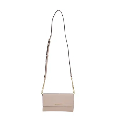 Michael Michael Kors Lg Frame Coin Wllt Xbody In Pink
