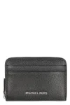 Michael Michael Kors Jet Set Leather Wallet In Black