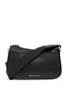 Michael Michael Kors Black Nylon Jet Set Medium Crossbody Bag In Black