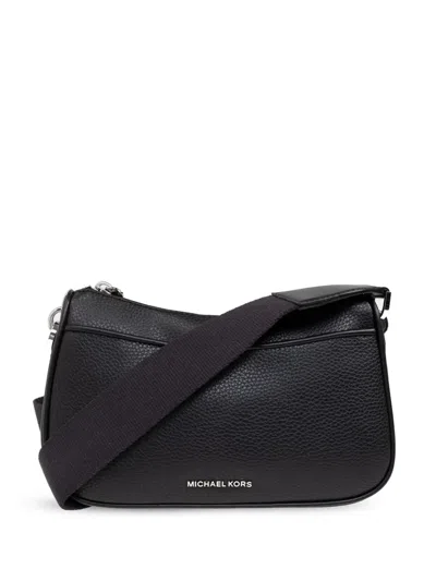 Michael Michael Kors Black Nylon Jet Set Medium Crossbody Bag