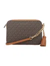 Michael Michael Kors Jet Set Camera Bag In Brown