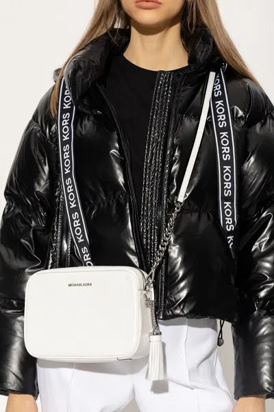 Michael Michael Kors ‘jet Set Medium' Shoulder Bag In White
