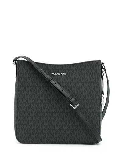 Michael Michael Kors Jet Set Monogram-print Bag In Pink