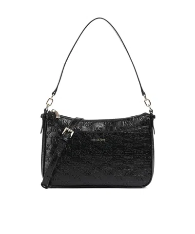 Michael Michael Kors Jet Set Shoulder Bag In Black