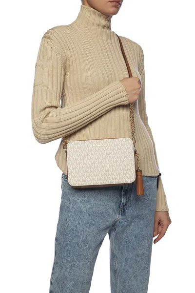 Michael Michael Kors ‘jet Set' Shoulder Bag In Cream