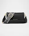 Michael Michael Kors Jet Set Small Phone Crossbody Bag In Black