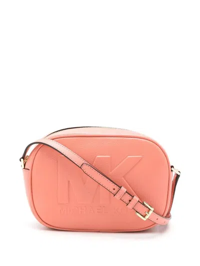 Michael Michael Kors Jet Set Travel Camera Crossbody Bag In Pattern
