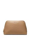 Michael Michael Kors Jet Set Travel Pouch In Brown