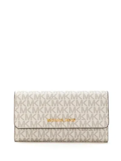 Michael Michael Kors 젯 셋 3단 지갑 In Neutral