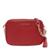 Michael Michael Kors Ginny Terracotta Crossbody Bag In Red