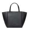 Michael Michael Kors Jordi Medium Leather Tote In Black