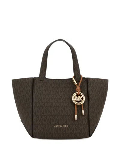 Michael Michael Kors Jordi Tote Bag In Brown