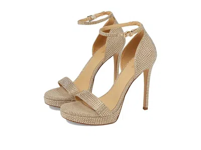Michael Michael Kors Jordyn Platform Sandal In Gold