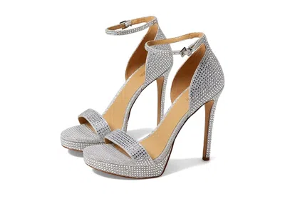 Michael Michael Kors Jordyn Platform Sandal In Silver