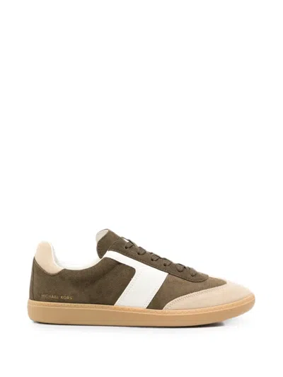 Michael Michael Kors Jovie Panelled Lace-up Sneakers In Multi