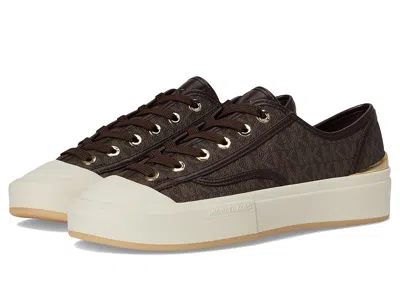 Michael Michael Kors Jude Lace Up In Brown