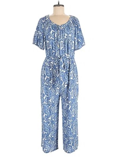 Pre-owned Michael Michael Kors Jumpsuit In Blue