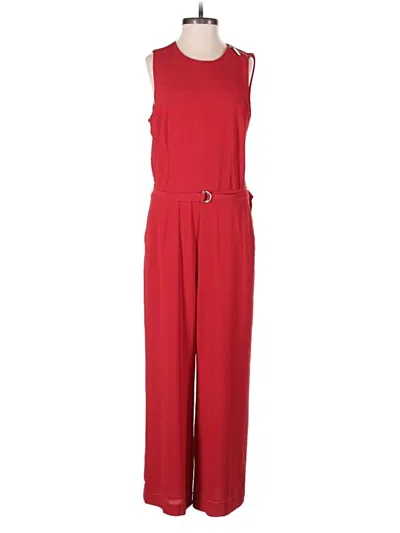 Pre-owned Michael Michael Kors Jumpsuit In Red
