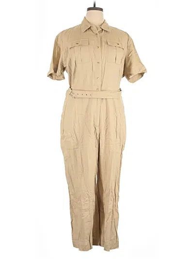 Michael Michael Kors Jumpsuit In Tan