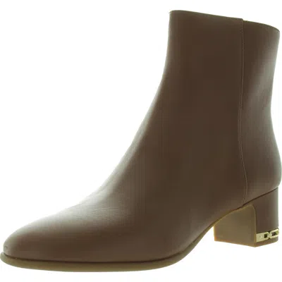 Michael Michael Kors June Flex Mid Womens Leather Ankle Booties In Multi