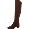 Michael Michael Kors June Womens Zip Up Slip On Knee-high Boots In Multi