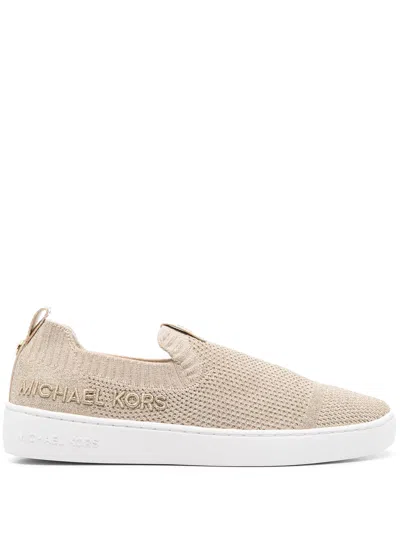 Michael Michael Kors Juno Knit Slip On In Metallic