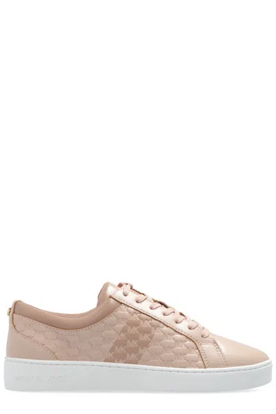 Michael Michael Kors Juno Stripe Sneakers In Pink