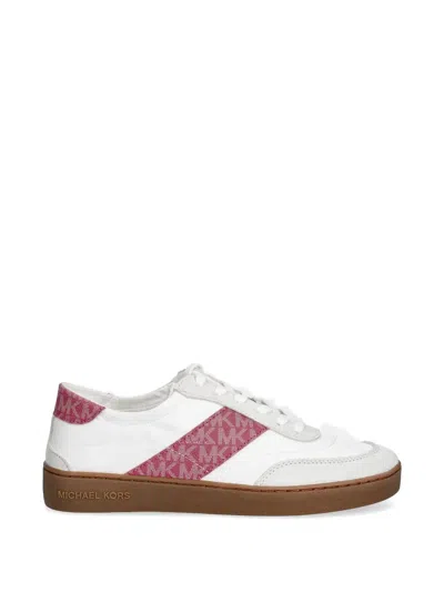Michael Michael Kors Kaycee Panelled Sneakers In White