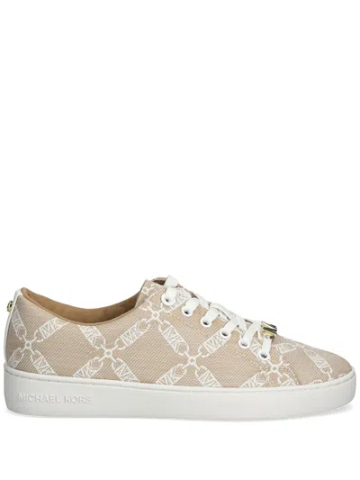 Michael Michael Kors Keaton Sneakers In Neutrals