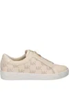 Michael Michael Kors Keaton Zip-detail Sneakers In Neutral