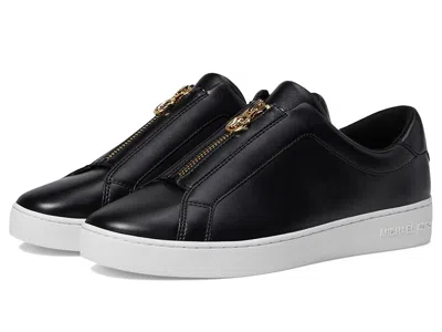 Michael Michael Kors Keaton Zip Slip On In Black