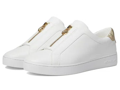 Michael Michael Kors Keaton Zip Slip On In Gold