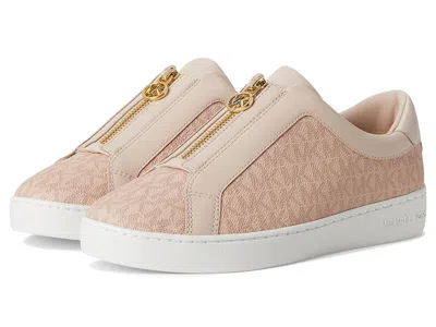 Michael Michael Kors Keaton Zip Slip On In Pink