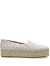 Michael Michael Kors Kendrick Empire Espadrilles In White