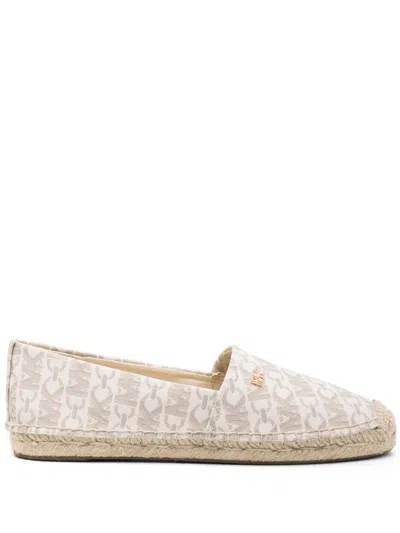 Michael Michael Kors Woman Espadrilles Ivory Size 8 Synthetisches Material In White