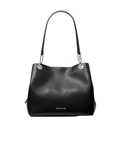 Michael Michael Kors Kensington Large Tote Bag In Black