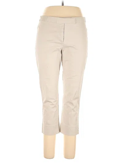 Pre-owned Michael Michael Kors Khaki Pant In Brown