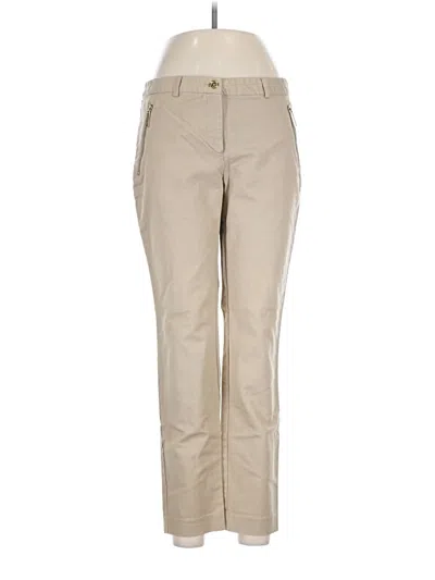 Pre-owned Michael Michael Kors Khaki Pant In Brown