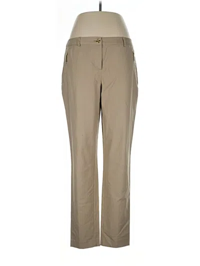 Pre-owned Michael Michael Kors Khaki Pant In Tan