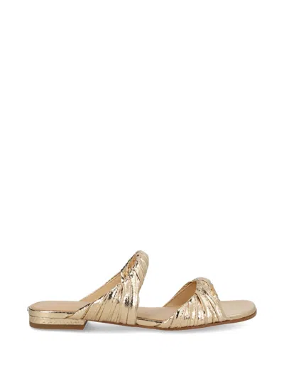 Michael Michael Kors Michael By Michael Kors Metallic Goat Leather Flats In Multi